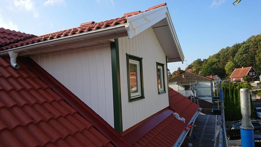 Takkupa på ett hus – byggprojekt från HBI